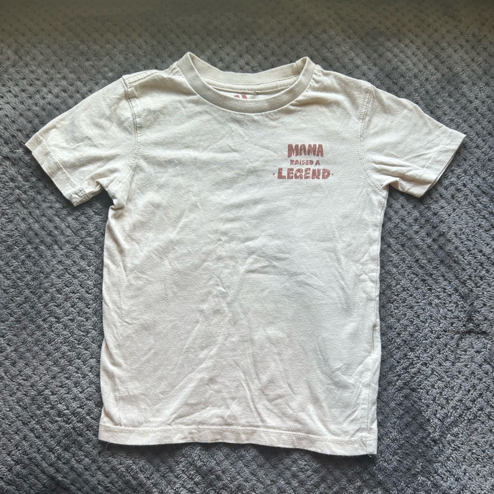 Mama Raised a Legend Kids T-Shirt - White